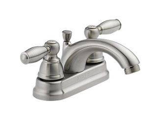 Peerless P299675LF BN 4" Centerset Two Handle Lavatory Faucet Brilliance Brushed Nickel