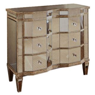 Mirrored 3 Drawer Chest by Hooker Furniture