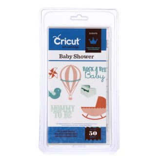Cricut Events Baby Shower Cartridge   14110442  