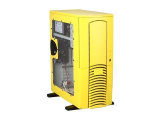 Athena Power CA 601YW60 Yellow SECC 1.0mm Steel ATX Full Tower Computer Case V2.91 EPS 600W Power Supply
