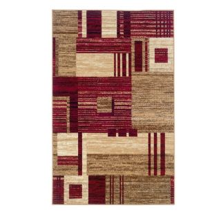 Oh Home Capri Red/ Beige Area Rug (43 x 73)   Shopping