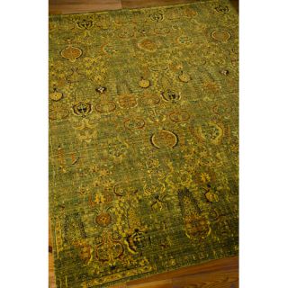 Timeless Green/Gold Area Rug by Nourison