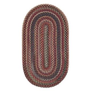 Capel Sherwood Forest 0980RS Braided Rug   Red