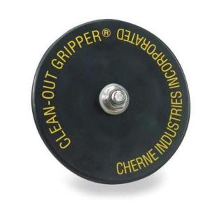 Cherne Industries Pipe Plug, Mechanical, Glass Reinforced, ABS Plastic Natural Rubber, 270168