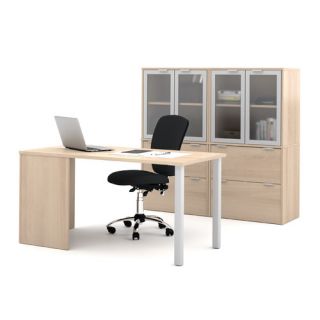 Bestar I3 3 Piece Standard Desk Office Suite