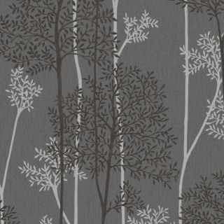 Graham & Brown Charcoal/Silver Strippable Non Woven Paper Unpasted Textured Wallpaper