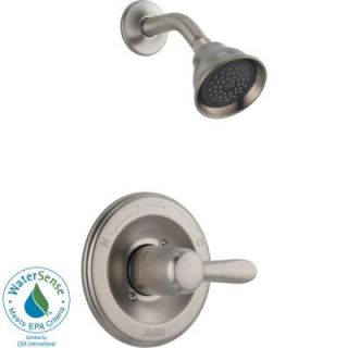 Delta Lahara 1 Handle 1 Spray Shower Faucet Trim Kit in Stainless (Valve Not Included) T14238 SS