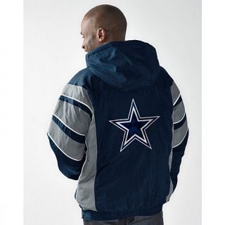 Officially Licensed NFL Dallas Cowboys Starter Impact Varsity Satin Jacket with   7763836