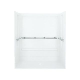 Alexandria ADA Hand held Shower Tub Combination with Grab Slide Bar by