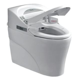 OVE Decors Smart 1 piece 1.6 GPF Elongated Toilet and Bidet with Seat in White OVE Smart Toilet