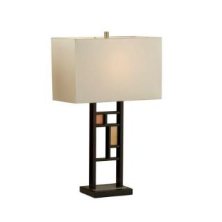 Filament Design Astrulux 28 in. Dark Brown Table Lamp CLI KKG1Z1ZZ86