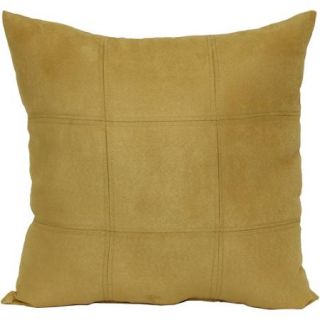 Mainstays Suede Rattan Decorative Pillow, Gold