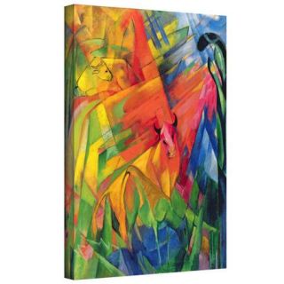 ArtWall 'Animals in a Landscape' by Franz Marc Gallery Wrapped on Canvas