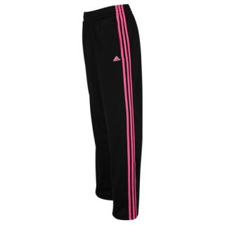 adidas 3 Stripes Pants   Womens   Basketball   Clothing   Black/Blast Pink