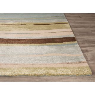 Baroque Hand Tufted Green/Blue Area Rug by JaipurLiving