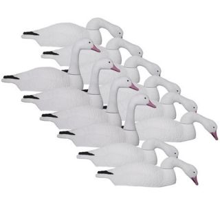 Hard Core Snow Goose Shell Touch Down Decoys 12 Pack 876519