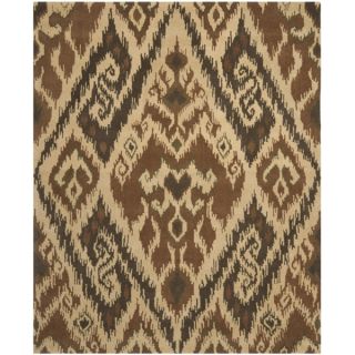 Safavieh Handmade Marrakesh Brown New Zealand Wool Rug (6 x 9