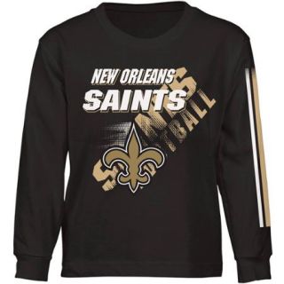 NFL Boys' New Orleans Saints Long Sleeve Team Tee