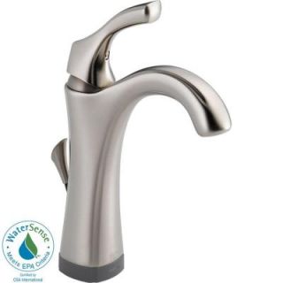 Delta Addison Single Hole Single Handle Bathroom Faucet in Stainless with Touch2O.xt Technology 592T SS DST