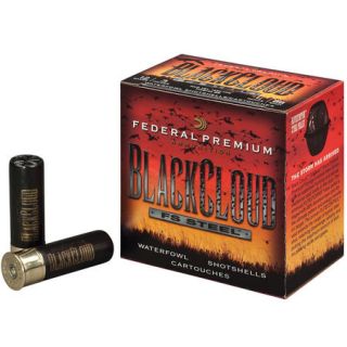 Federal Black Cloud FS Steel Loads 250Rds 12 ga. 3 1 1/4 oz. BB 950607