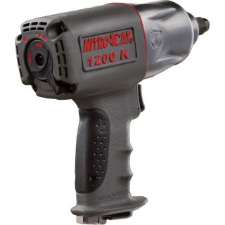 NitroCat Kevlar Composite Air Impact Wrench — 1/2in. Drive, 4 CFM, 1295 Ft.-Lbs. Torque, Model# 1200-K  Air Impact Wrenches