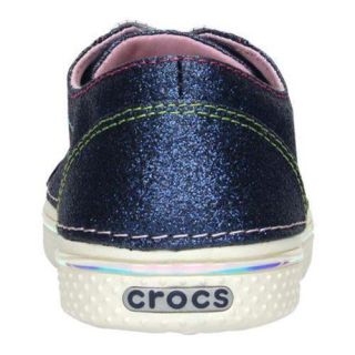 Girls Crocs Deco Glitz Sneaker GS Navy