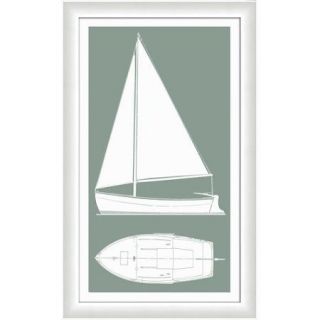 Melissa Van Hise Sail Boat II Framed Graphic Art