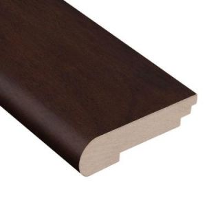 Home Legend Cocoa Acacia 1/2 in. Thick x 3 1/2 in. Wide x 78 in. Length Hardwood Stair Nose Molding HL160SNP