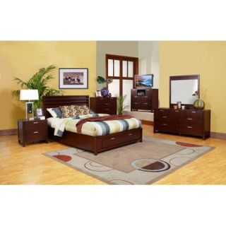 Alpine Furniture Camarillo Platform Customizable Bedroom Set