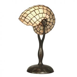 Dale Tiffany Nautilus Snail Desk and Table Lamp