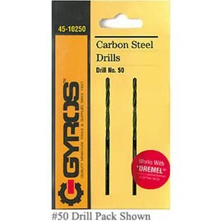 Gyros 45 10259 Carbon Steel Wire Gauge Drill Bit #59   Card/2   Tools