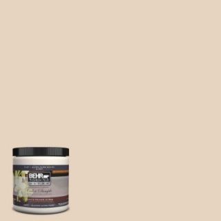 BEHR Premium Plus Ultra 8 oz. #PPH 14 Roasted Almond Interior/Exterior Paint Sample PPH 14 U