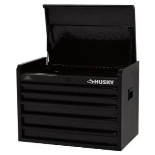 Husky 26 in. 5 Drawer Tool Chest, Black H5CH2R