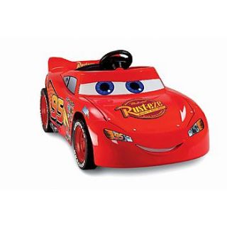 Disney Power Wheels Lightning McQueen Super 6 Bundle   Toys & Games