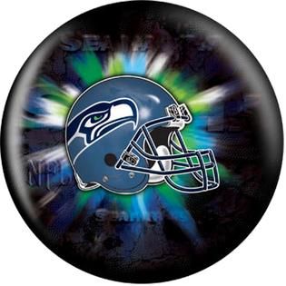 KR Strikeforce   Seattle Seahawks Bowling Ball