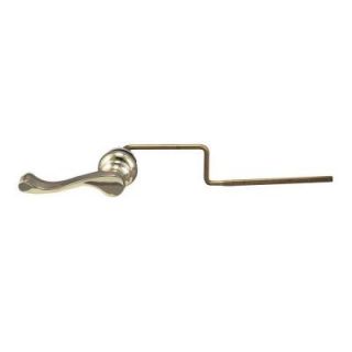 STYLEWISE Door Style Toilet Tank Lever Latch in Polished Brass PP836 74PBL