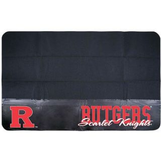 Collegiate Rutgers Scarlet Knights Grill Mat   Barbecue Grill, Patio, Deck48" Width (15038rutgd)