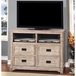 Furniture of America Godric Traditional Style Weathered Grey Media