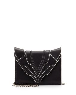 Elena Ghisellini Felina Mignon Sensua Shoulder Bag, Black