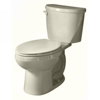 American Standard Evolution Linen 1.6 GPF/6.06 LPF 12 in Rough in Elongated 2 Piece Comfort Height Toilet