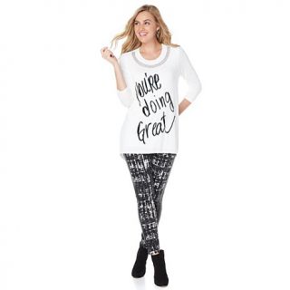 Melissa McCarthy Seven7 "You're Doing Great" Tee   7831488