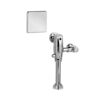 American Standard Selectronic Hard Wired AC Powered 1.28 GPF Exposed Toilet Flush Valve in Polished Chrome 6067.121.002
