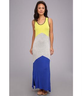 romeo juliet couture color block dress lime heater grey blue night