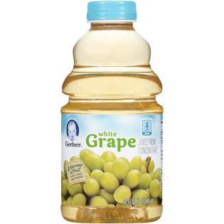 Gerber White Grape Juice Fruit 32 FL OZ PLASTIC BOTTLE   Baby   Baby