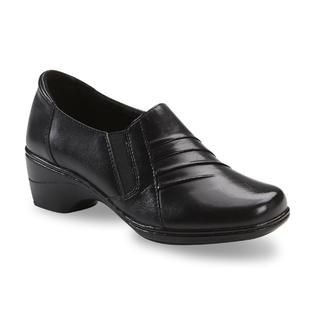 Thom McAn Womens Deidre Black Loafer   Wide Width Available