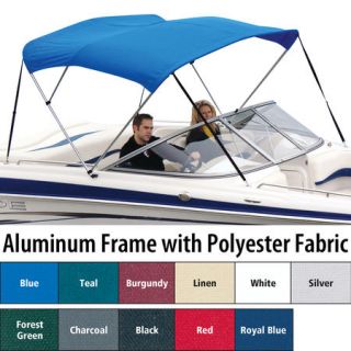 Shademate Polyester 3 Bow Bimini Top 6L x 46H 91 96 Wide 80438