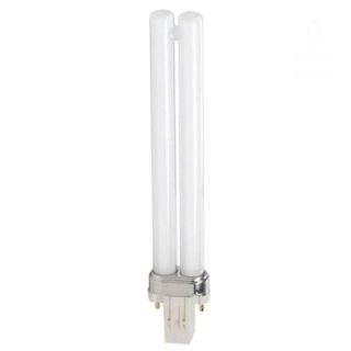 Philips 13 Watt Cool White PL S 2 Pin (GX23) Energy Saver Compact Fluorescent (non integrated) Light Bulb (6 Pack) 230128