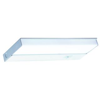 Radionic Hi Tech Inc TL108R Biscayne 1 Light White 12 inch Under Cabinet Fixture