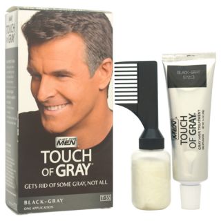JUST Mens Touch of Gray Hair Treatment T 55 Black GrayMens 1