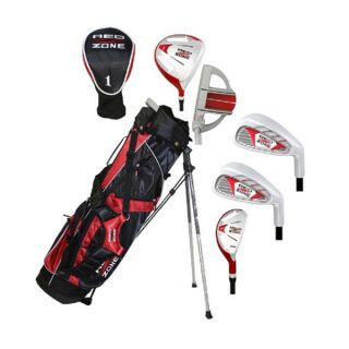 MOG 5 Piece Red Zone Golf Set/Stand Bag, Ages 8 11   16346784